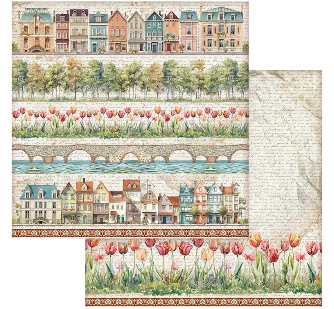Hot Stamperia Scrapbook-Block "Art of Travelling"