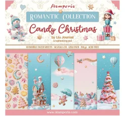 Sale Stamperia Scrapbook-Block "Candy Christmas"