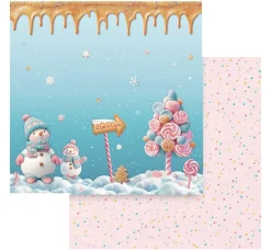 Sale Stamperia Scrapbook-Block "Candy Christmas"