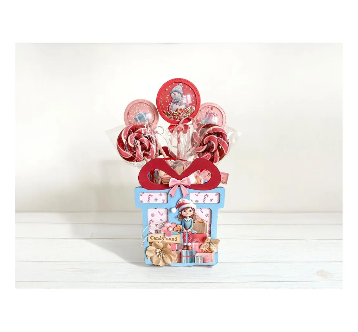 Sale Stamperia Scrapbook-Block "Candy Christmas"