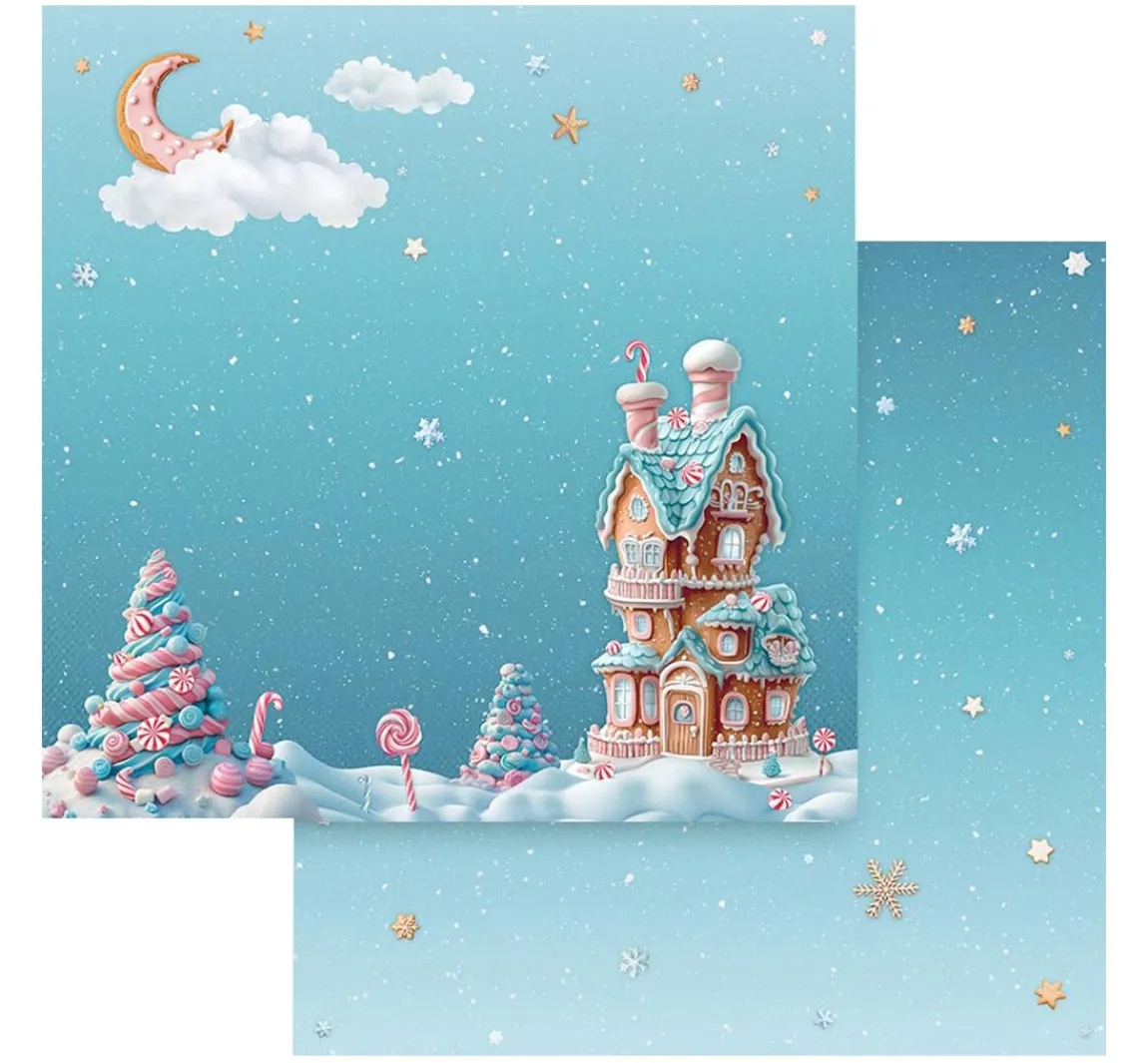 Sale Stamperia Scrapbook-Block "Candy Christmas"