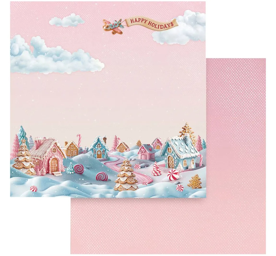 Sale Stamperia Scrapbook-Block "Candy Christmas"