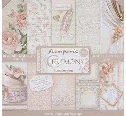Online Stamperia Scrapbook-Block "Ceremony"