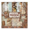 Outlet Stamperia Scrapbook-Block "Clockwise"