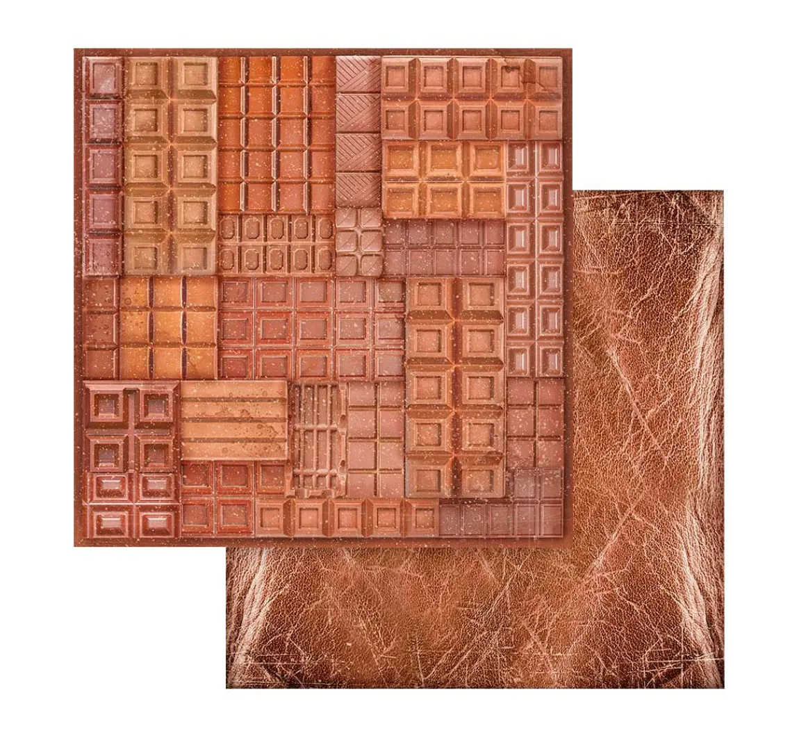 Online Stamperia Scrapbook-Block "Coffee and Chocolate - Backgrounds"