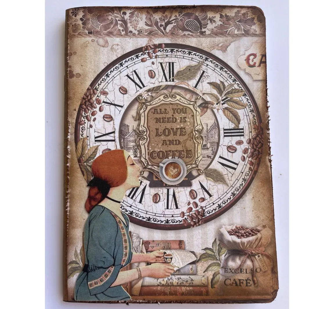 Sale Stamperia Scrapbook-Block "Coffee and Chocolate"