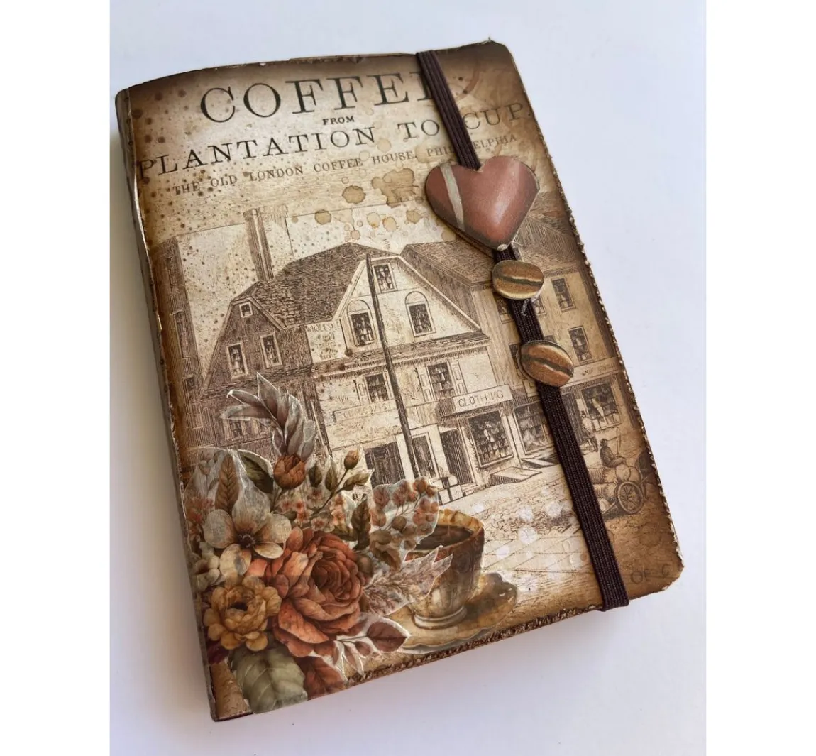 Sale Stamperia Scrapbook-Block "Coffee and Chocolate"