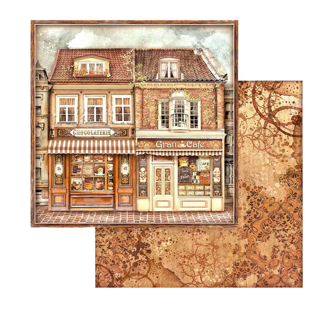 Sale Stamperia Scrapbook-Block "Coffee and Chocolate"