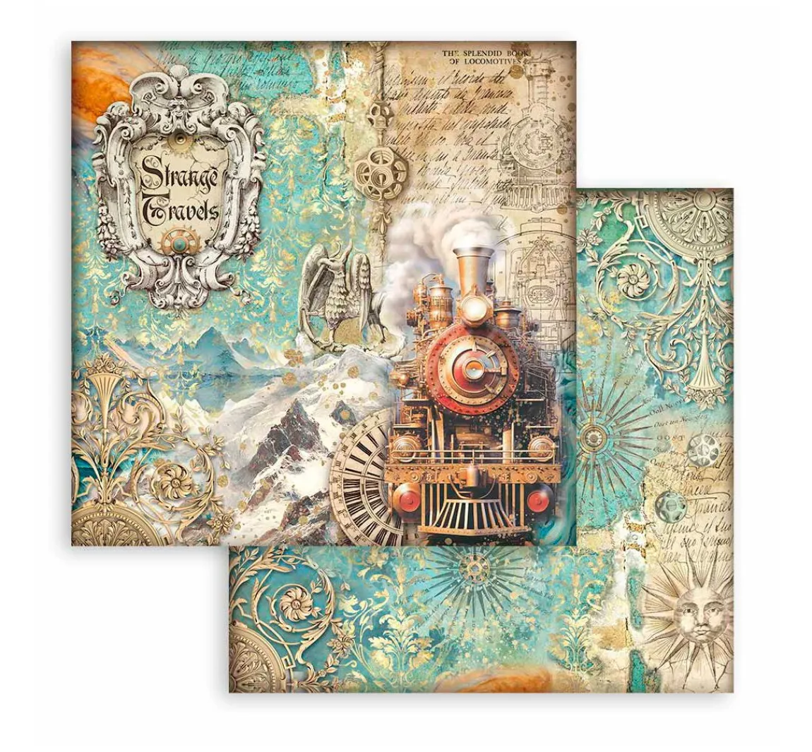 Stamperia Scrapbook-Block "Fantasy World"