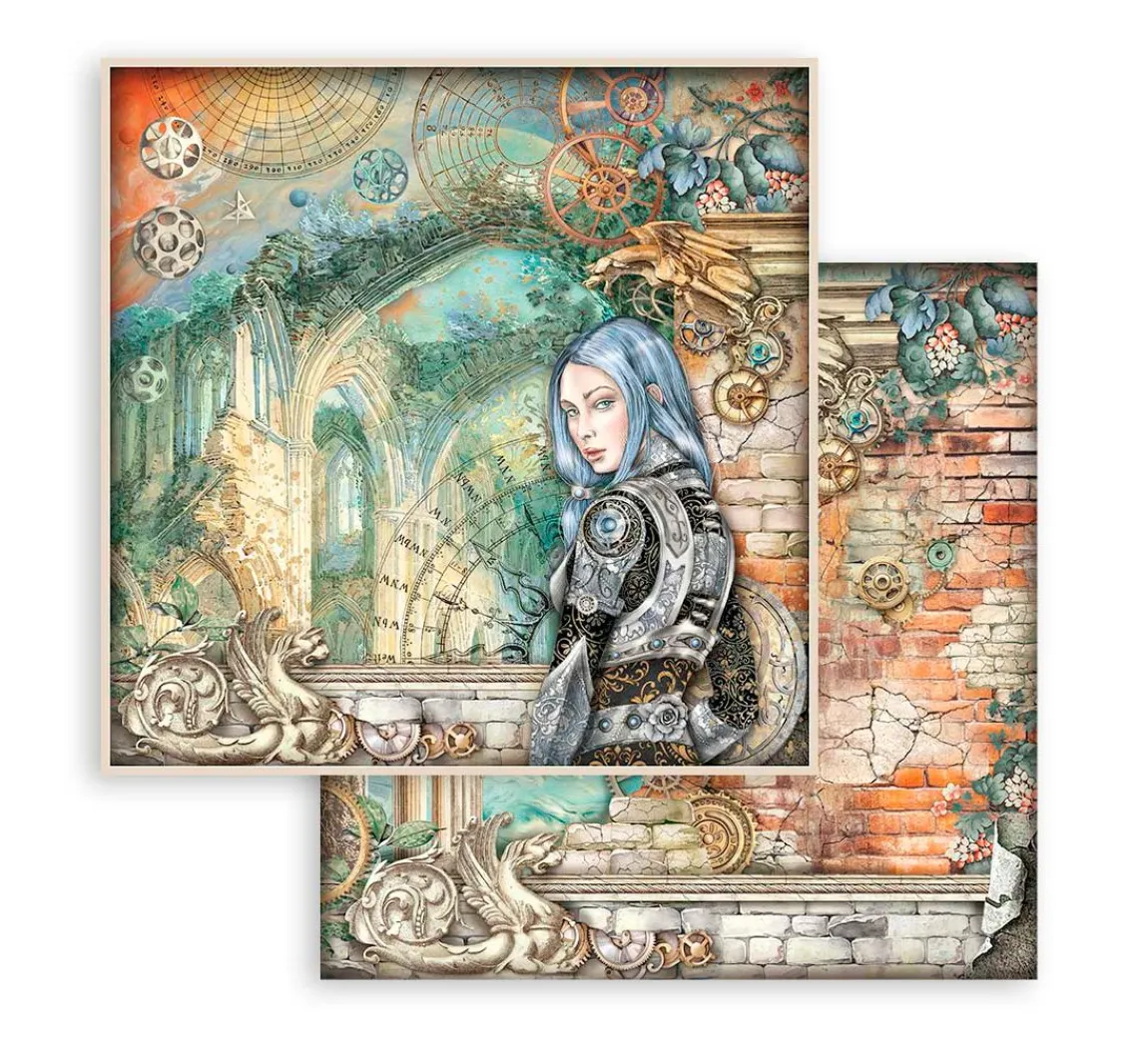 Stamperia Scrapbook-Block "Fantasy World"