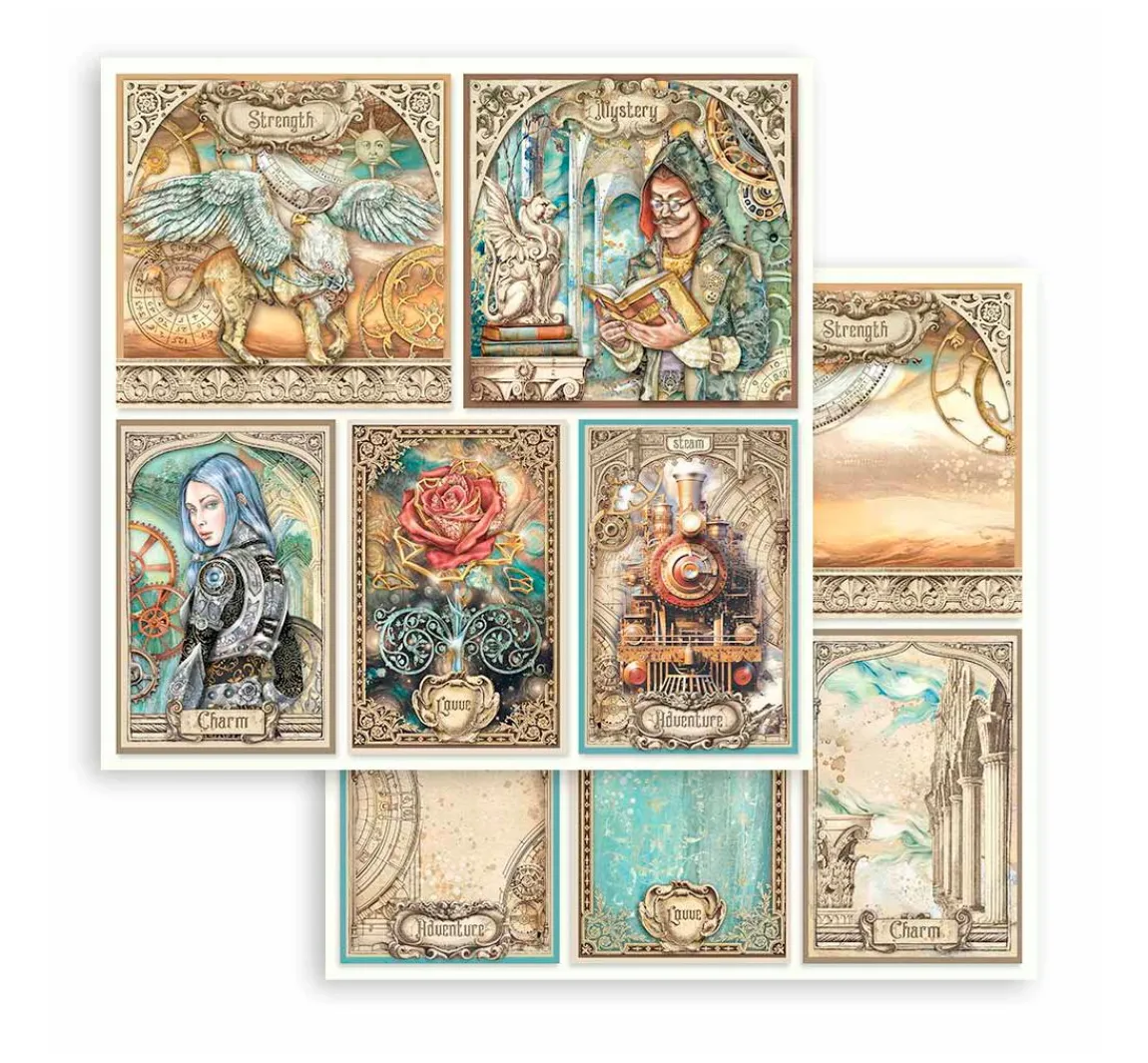 Stamperia Scrapbook-Block "Fantasy World"