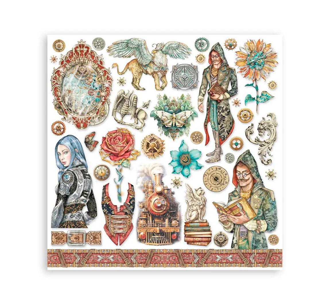 Stamperia Scrapbook-Block "Fantasy World"