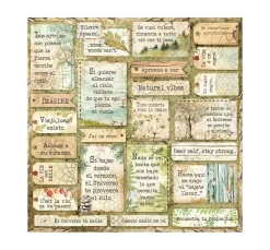 Clearance Stamperia Scrapbook-Block "Forest"