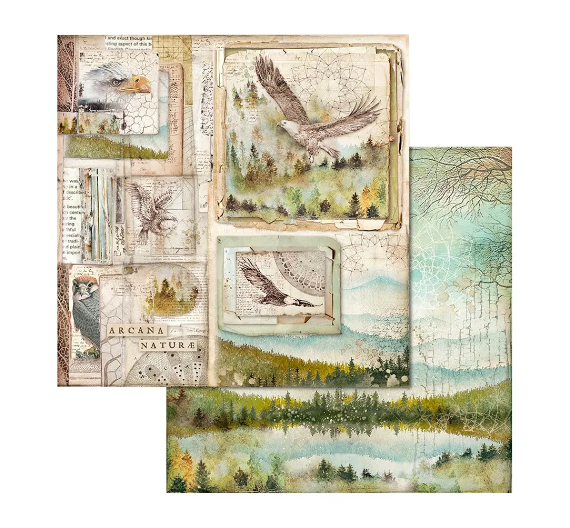 Clearance Stamperia Scrapbook-Block "Forest"