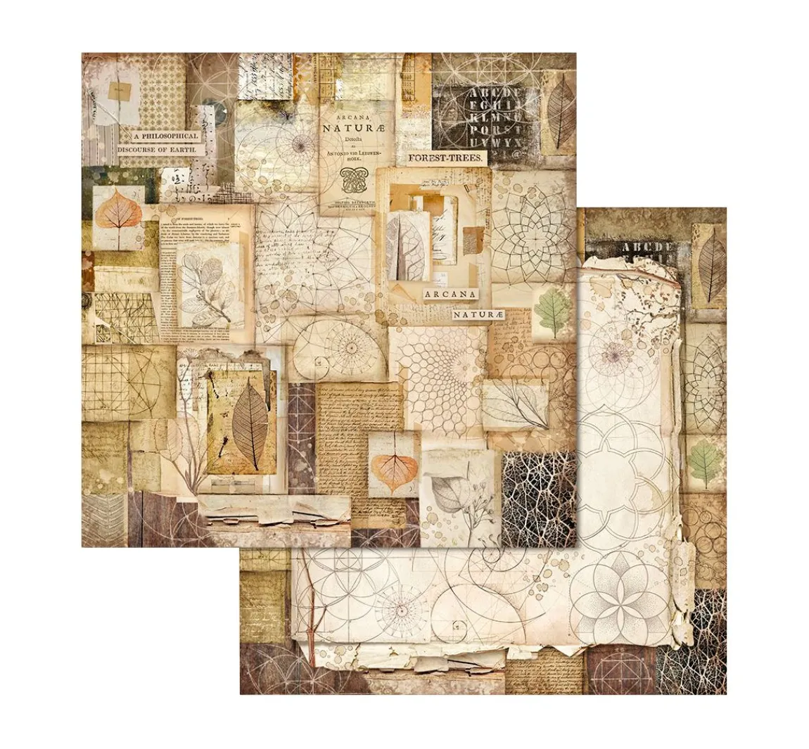 Clearance Stamperia Scrapbook-Block "Forest"