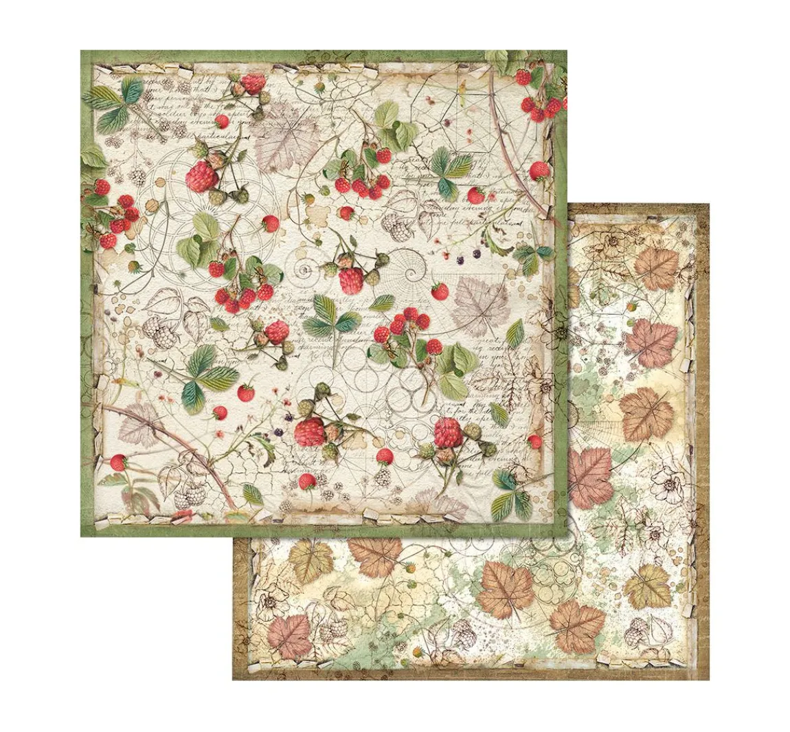 Clearance Stamperia Scrapbook-Block "Forest"