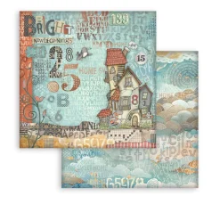 New Stamperia Scrapbook-Block "Furry Friends"