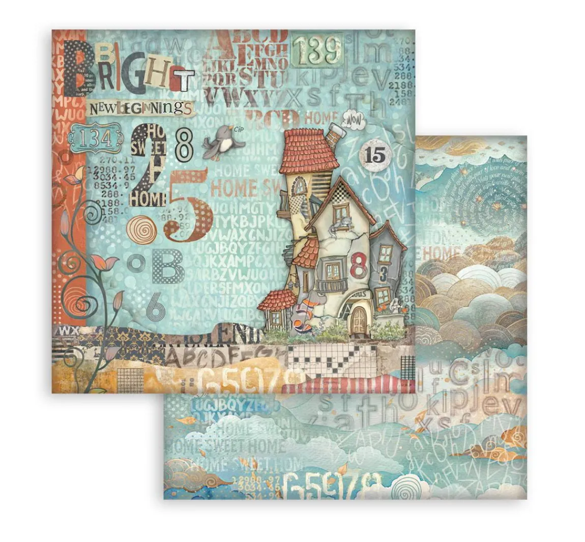 New Stamperia Scrapbook-Block "Furry Friends"