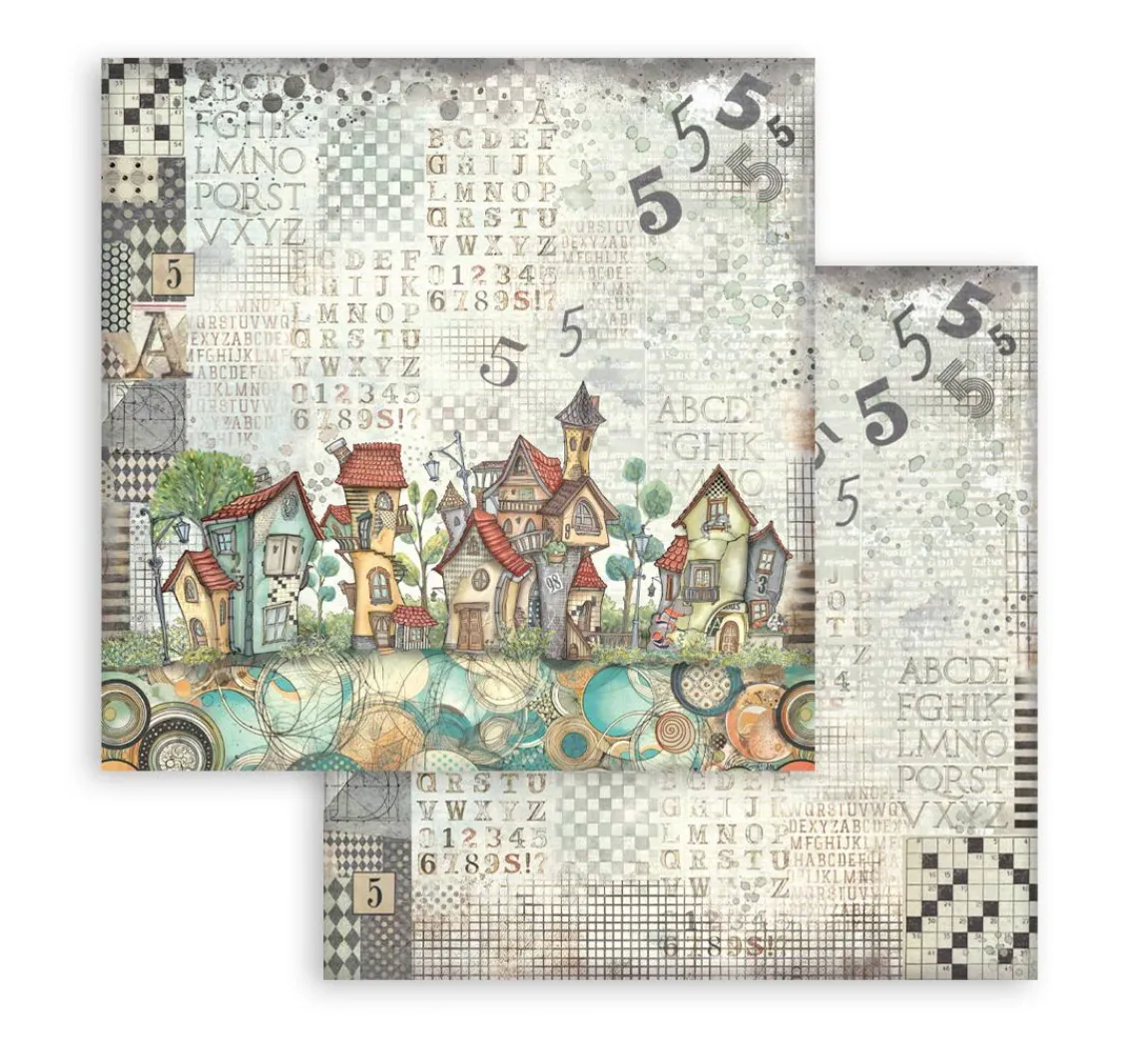 New Stamperia Scrapbook-Block "Furry Friends"