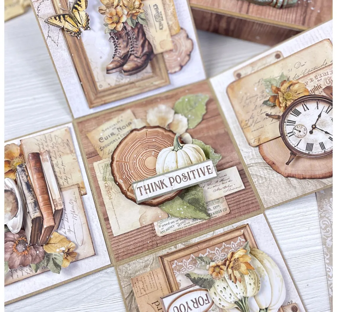 Stamperia Scrapbook-Block "Golden Harmony"