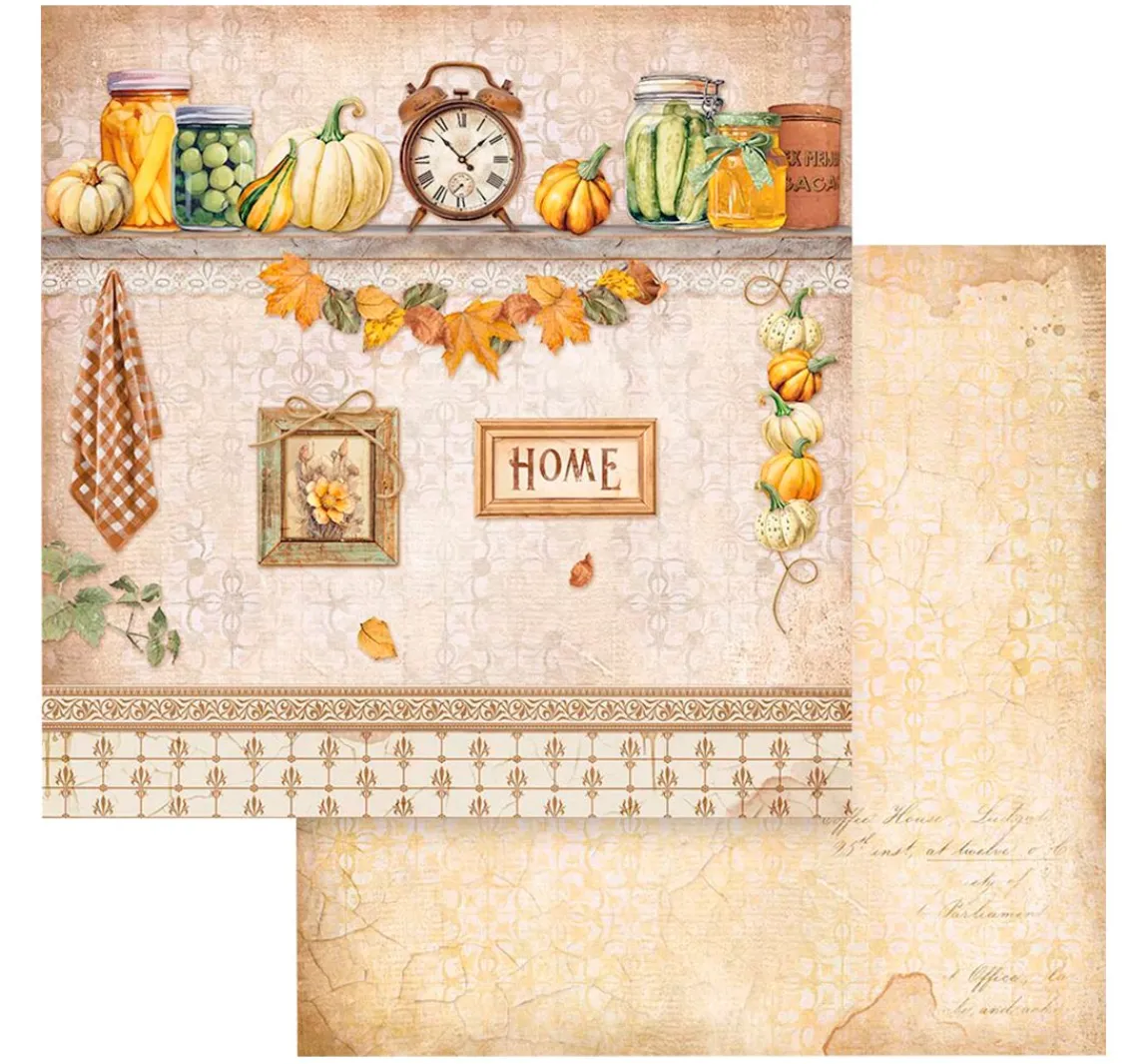 Stamperia Scrapbook-Block "Golden Harmony"