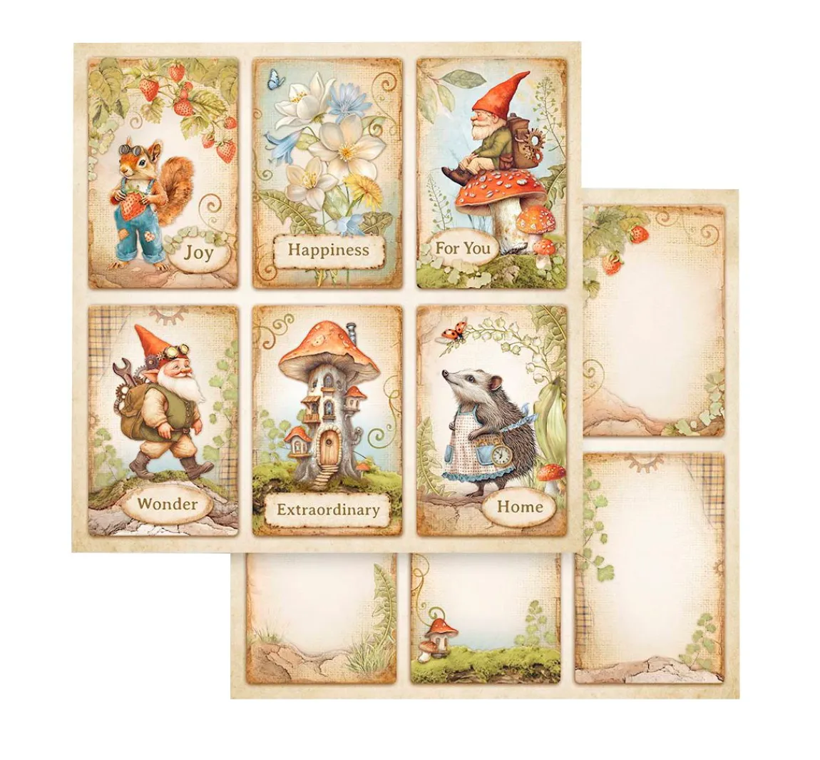 Stamperia Scrapbook-Block "Hidden Grove"