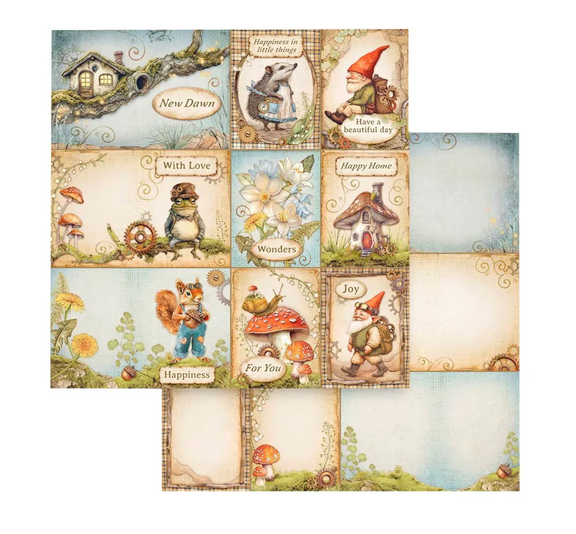 Stamperia Scrapbook-Block "Hidden Grove"