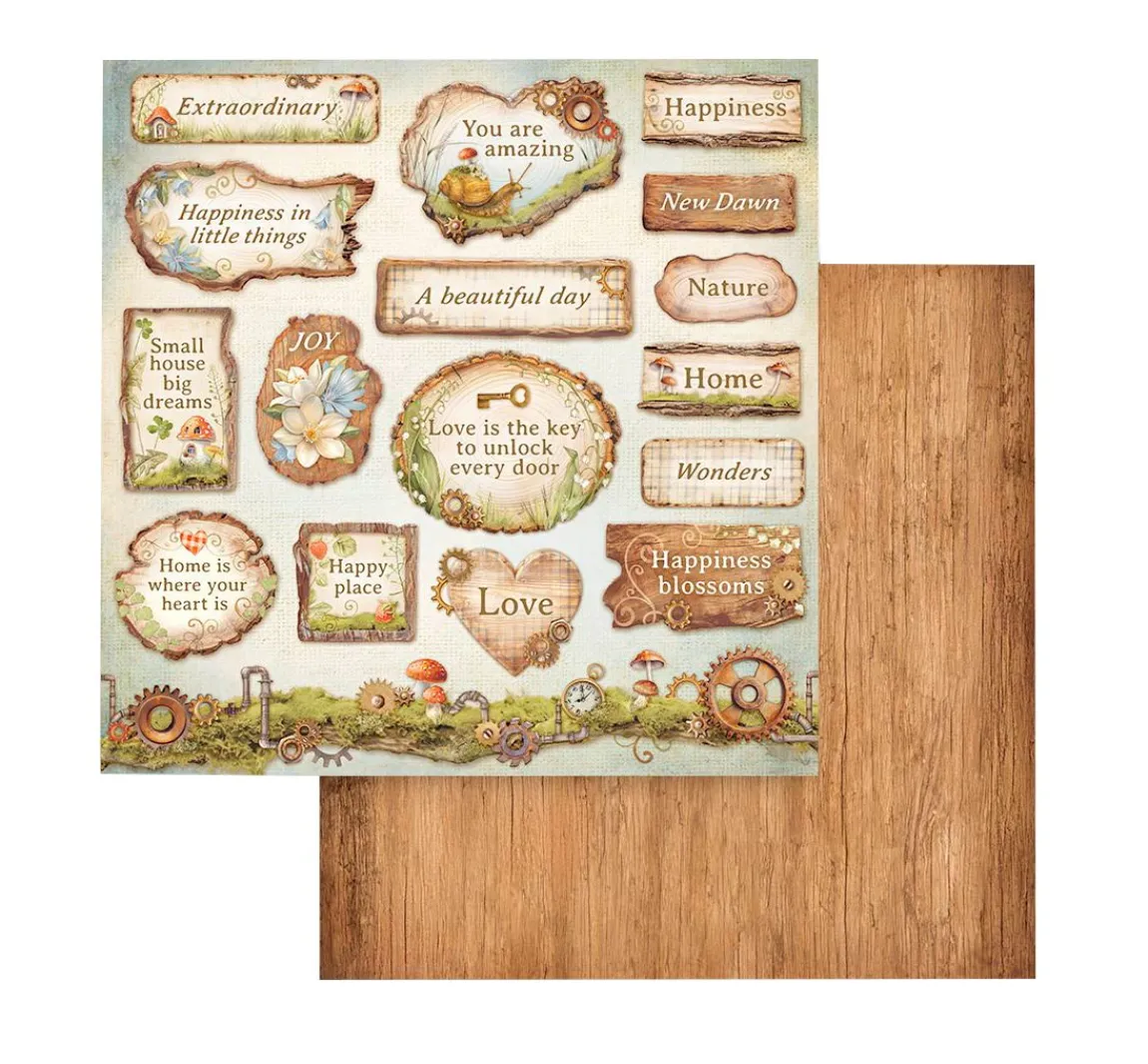 Stamperia Scrapbook-Block "Hidden Grove"