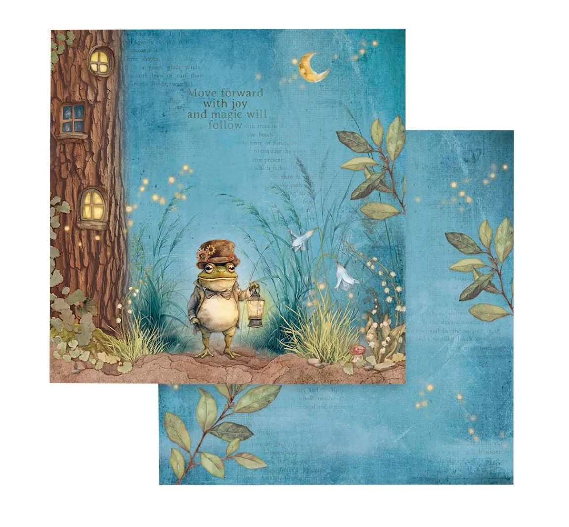 Stamperia Scrapbook-Block "Hidden Grove"