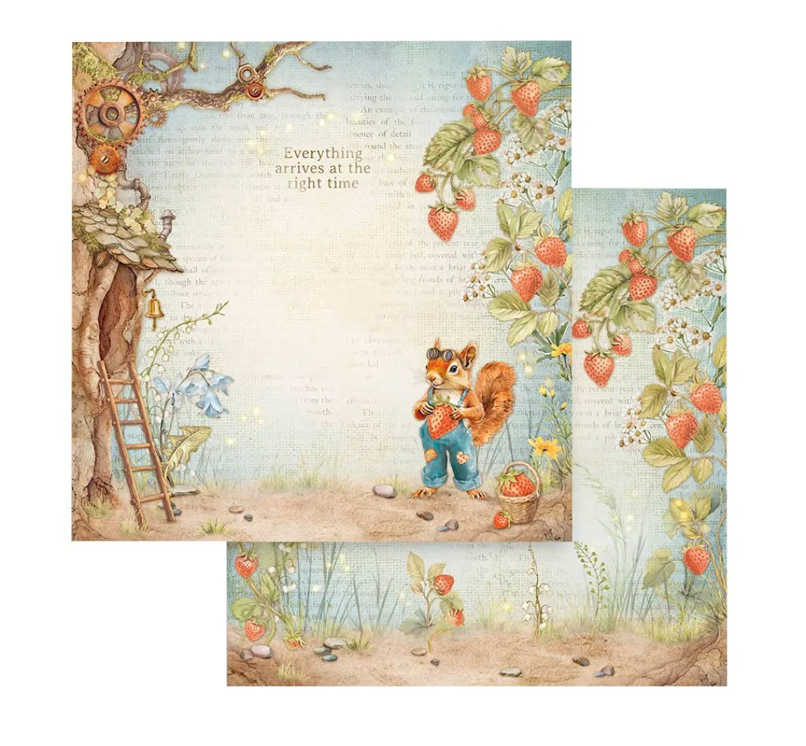 Stamperia Scrapbook-Block "Hidden Grove"