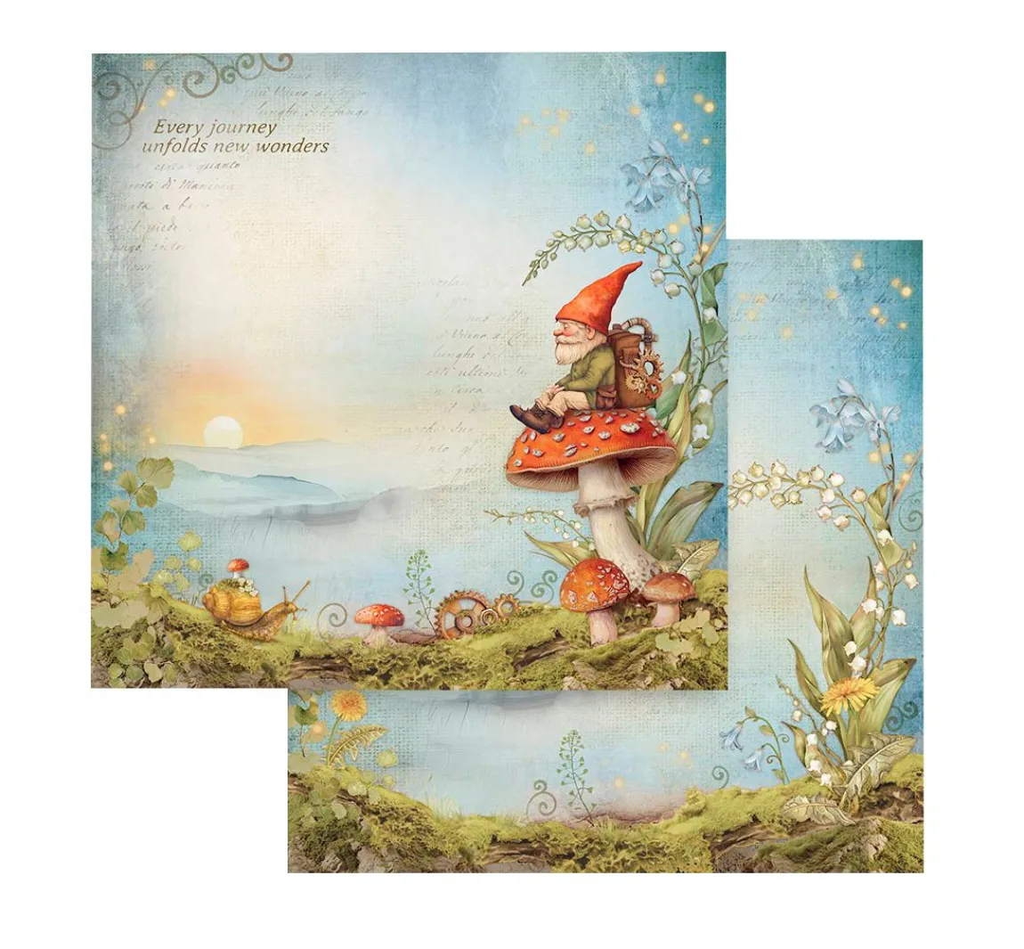 Stamperia Scrapbook-Block "Hidden Grove"