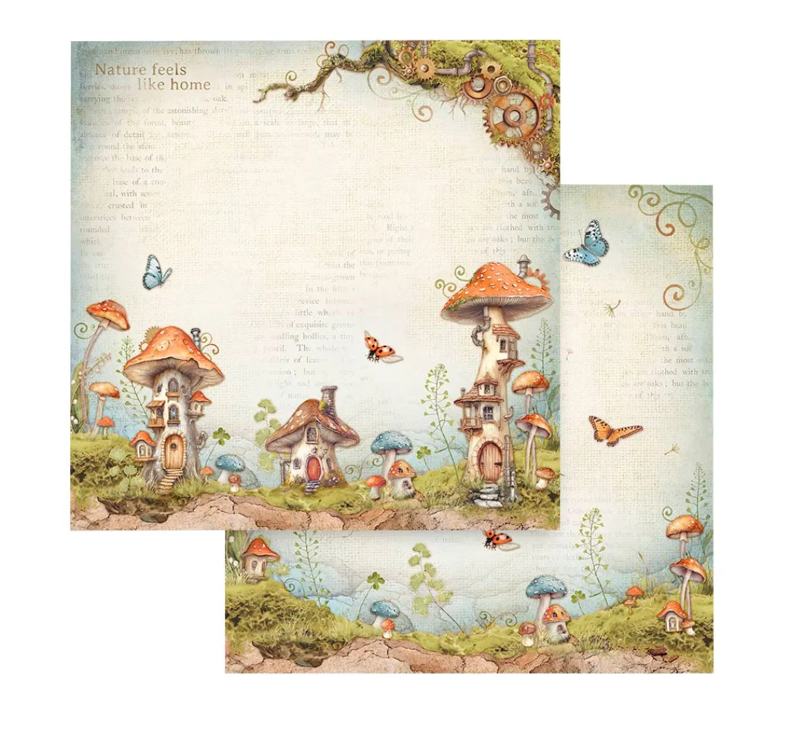 Stamperia Scrapbook-Block "Hidden Grove"