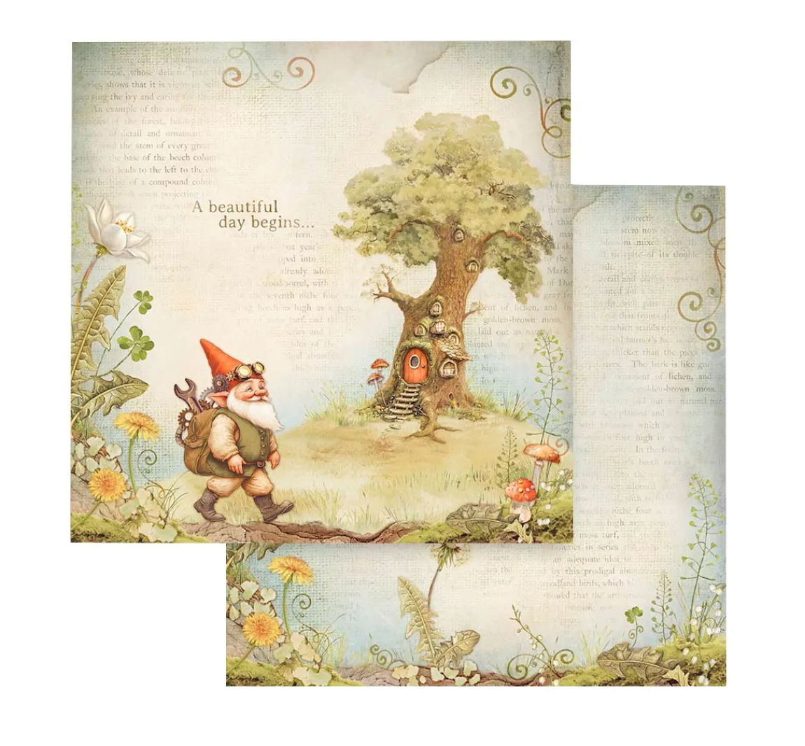 Stamperia Scrapbook-Block "Hidden Grove"