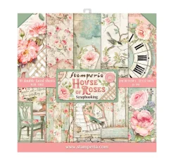 Online Stamperia Scrapbook-Block "House of Roses"