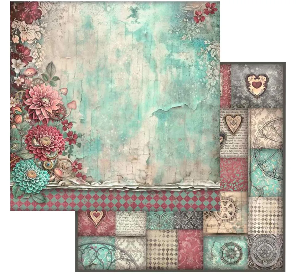Discount Stamperia Scrapbook-Block "Master of Magic - Backgrounds"