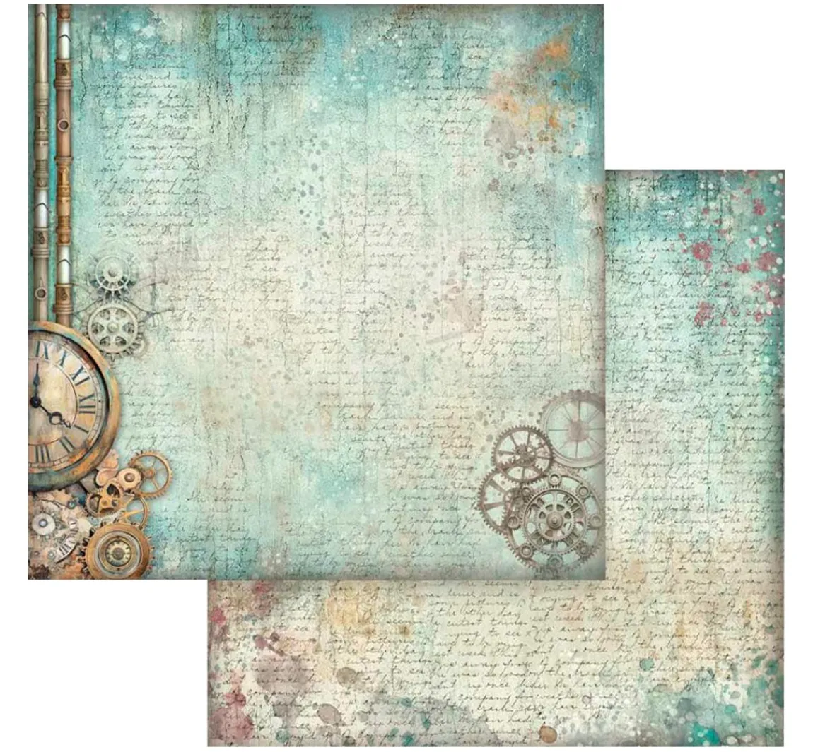 Discount Stamperia Scrapbook-Block "Master of Magic - Backgrounds"