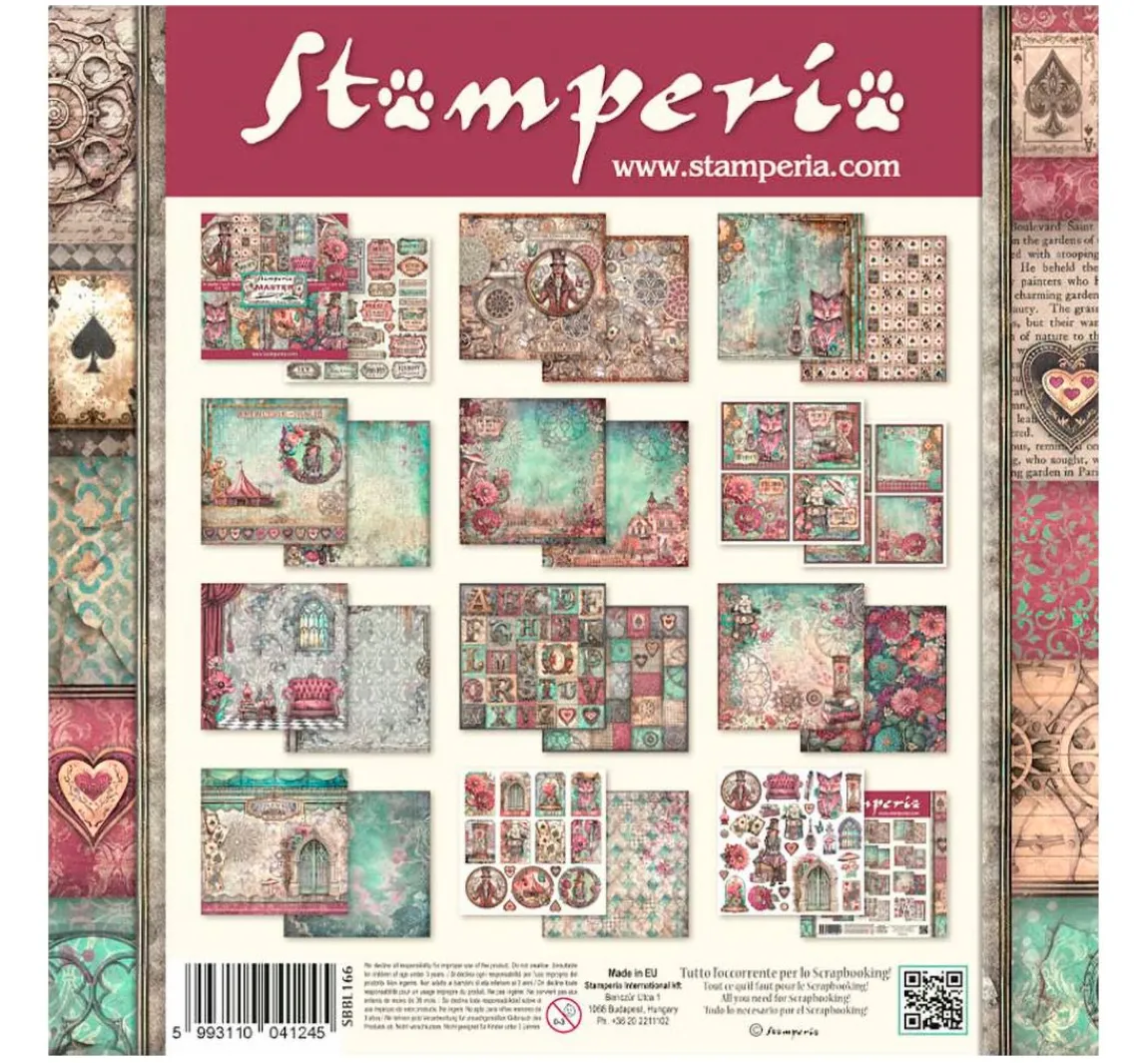 Discount Stamperia Scrapbook-Block "Master of Magic"