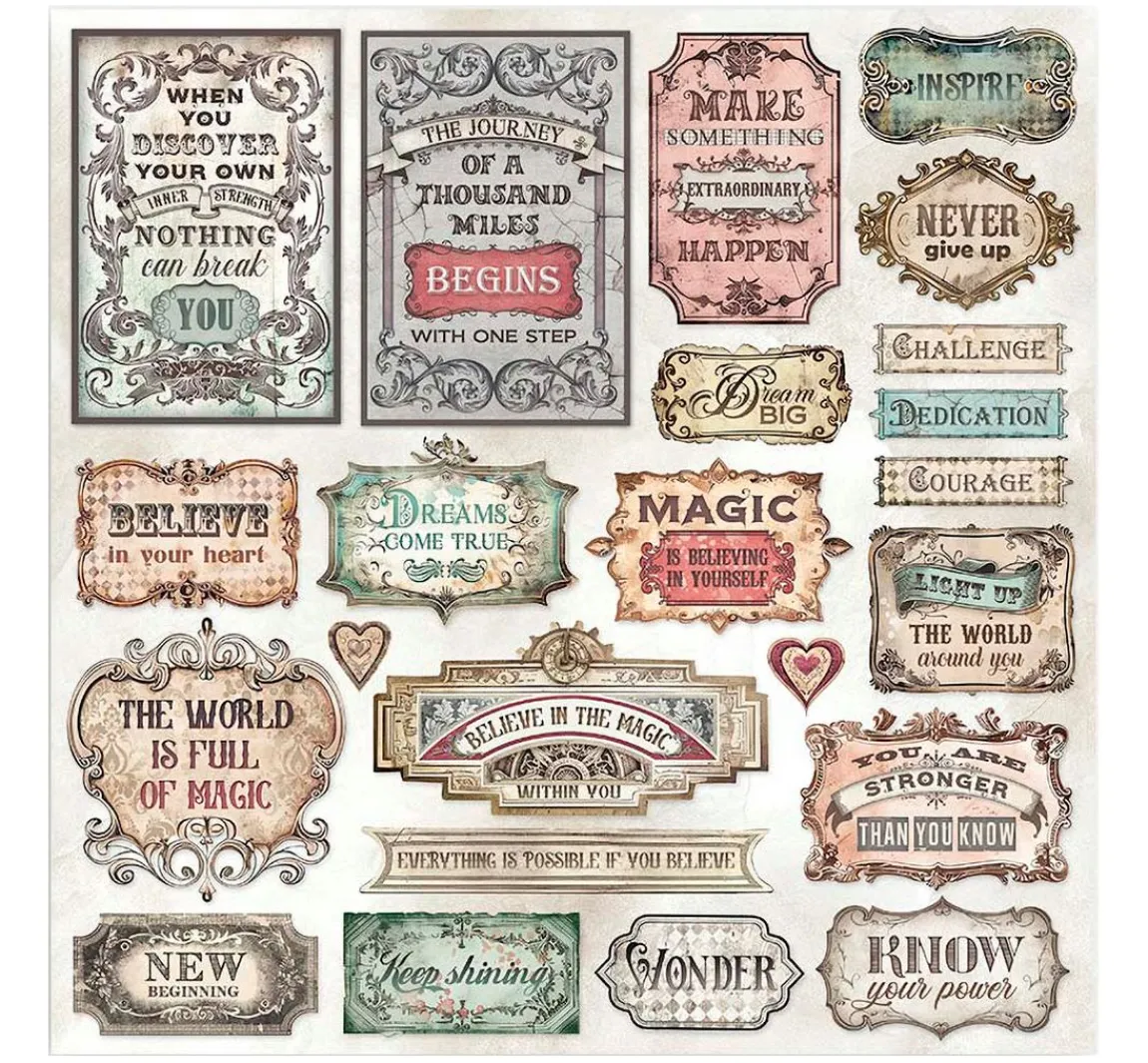 Discount Stamperia Scrapbook-Block "Master of Magic"