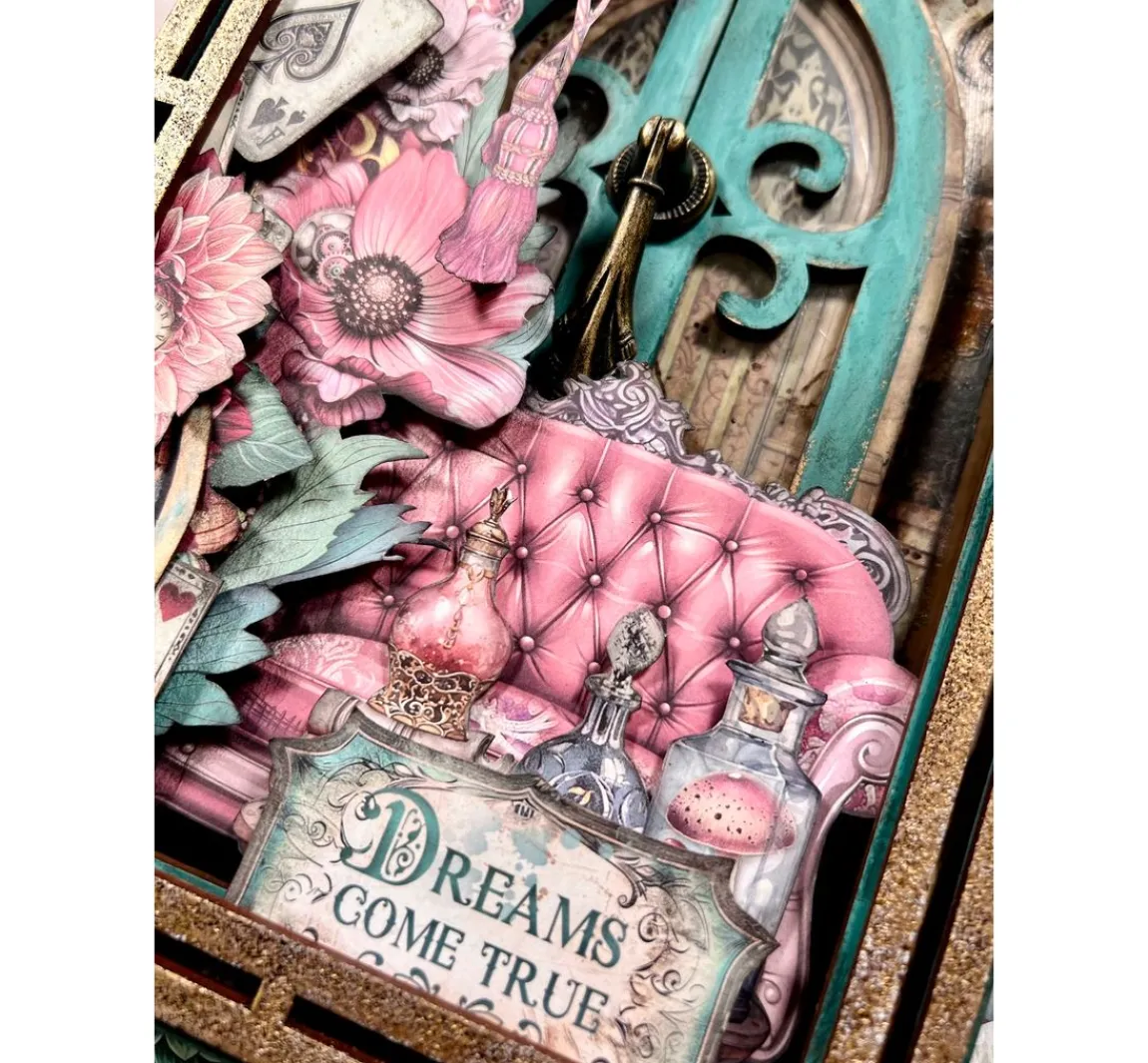 Discount Stamperia Scrapbook-Block "Master of Magic"