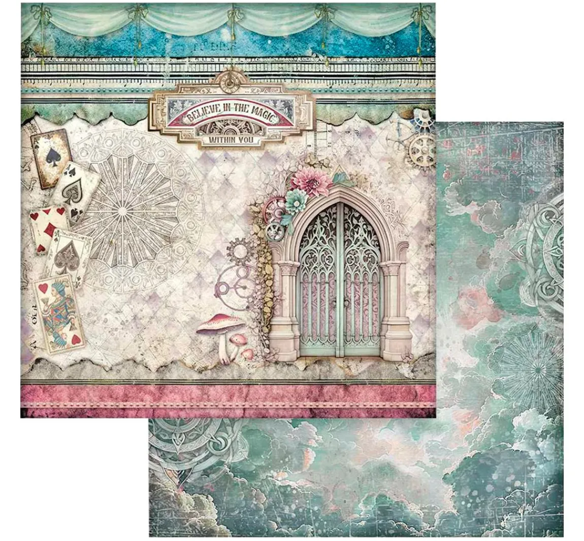 Discount Stamperia Scrapbook-Block "Master of Magic"