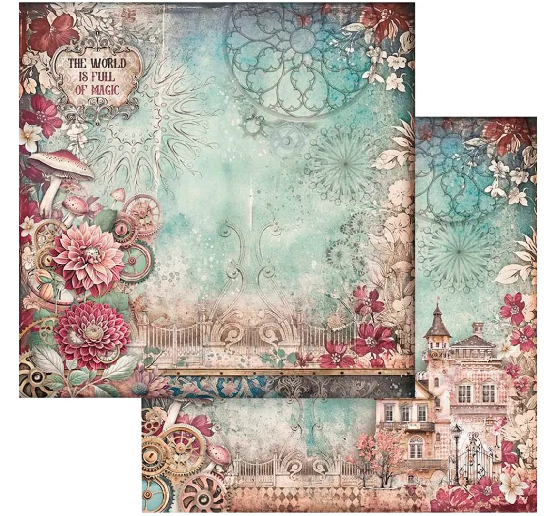 Discount Stamperia Scrapbook-Block "Master of Magic"