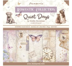 New Stamperia Scrapbook-Block "Quiet Days"