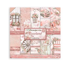 Best Stamperia Scrapbook-Block "Roseland"