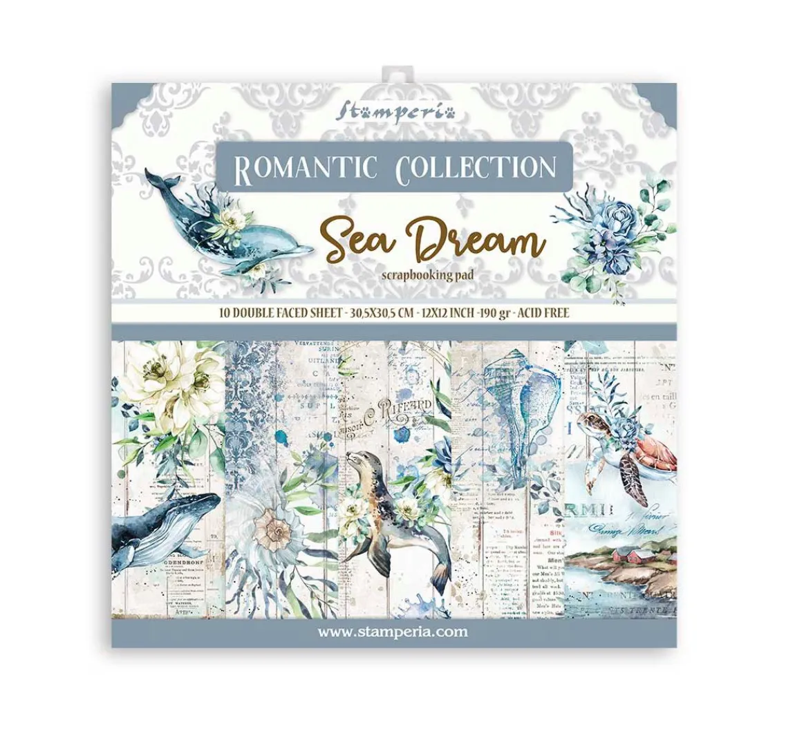 Best Stamperia Scrapbook-Block "Sea Dream"