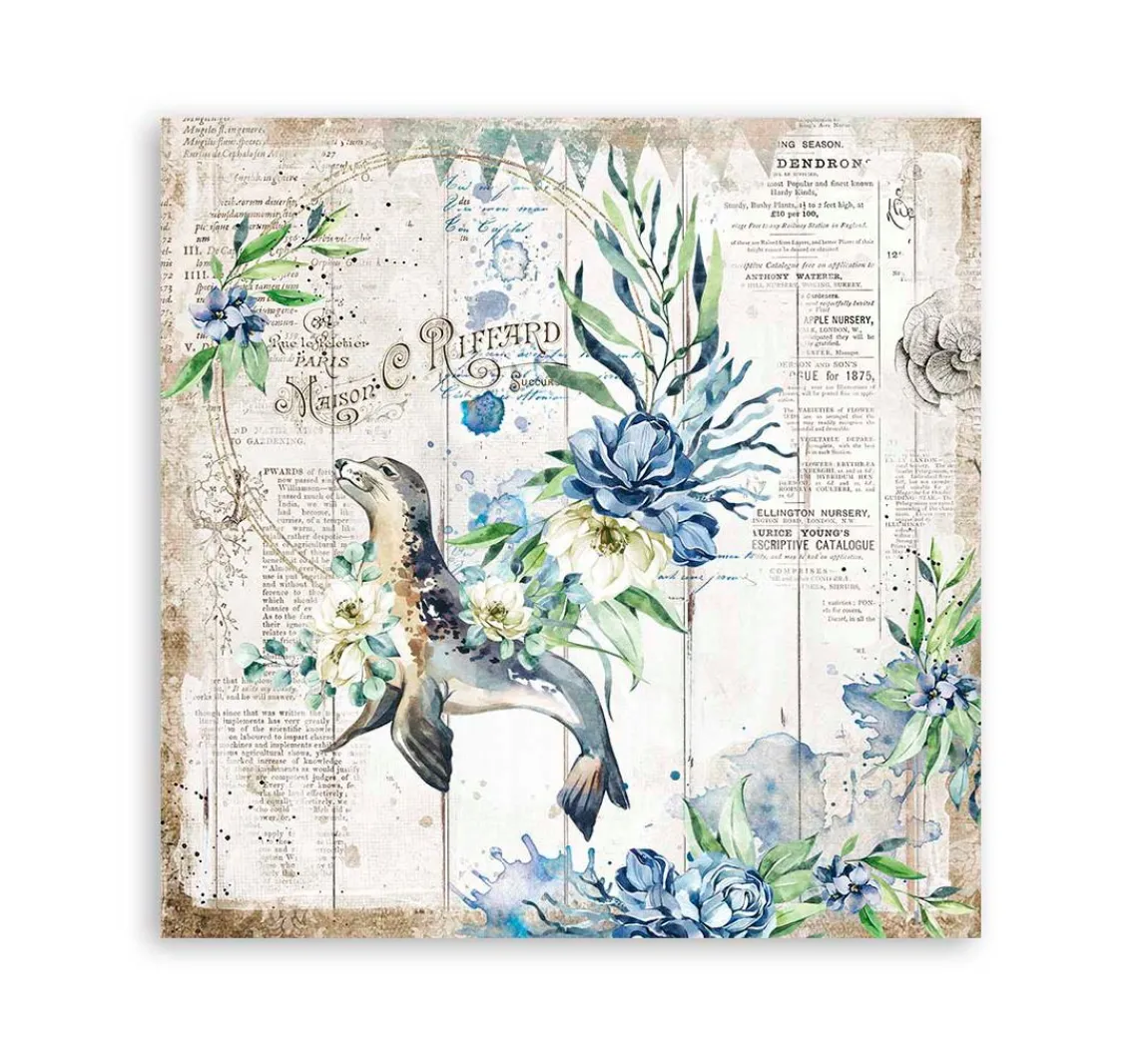 Best Stamperia Scrapbook-Block "Sea Dream"