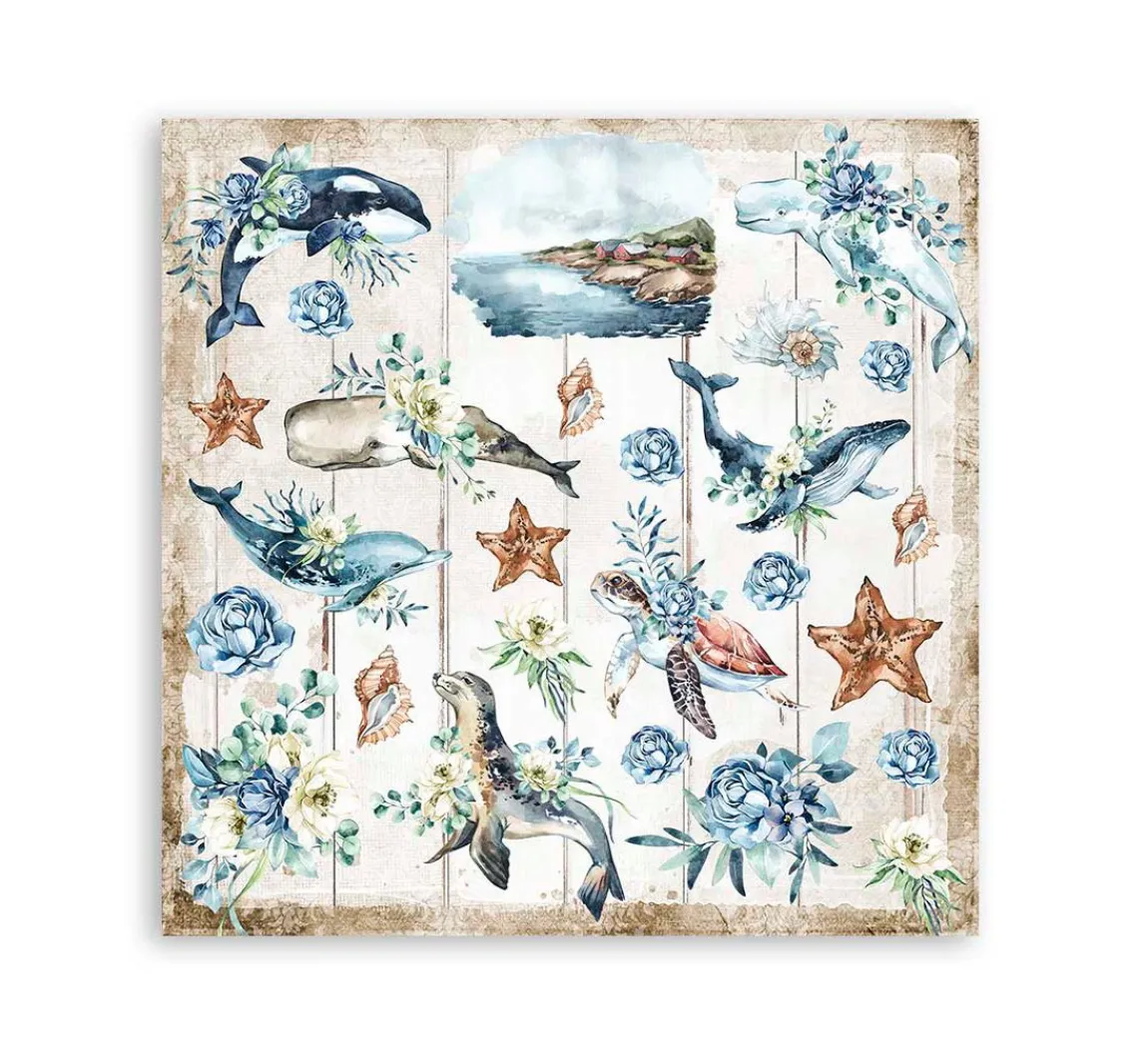 Best Stamperia Scrapbook-Block "Sea Dream"
