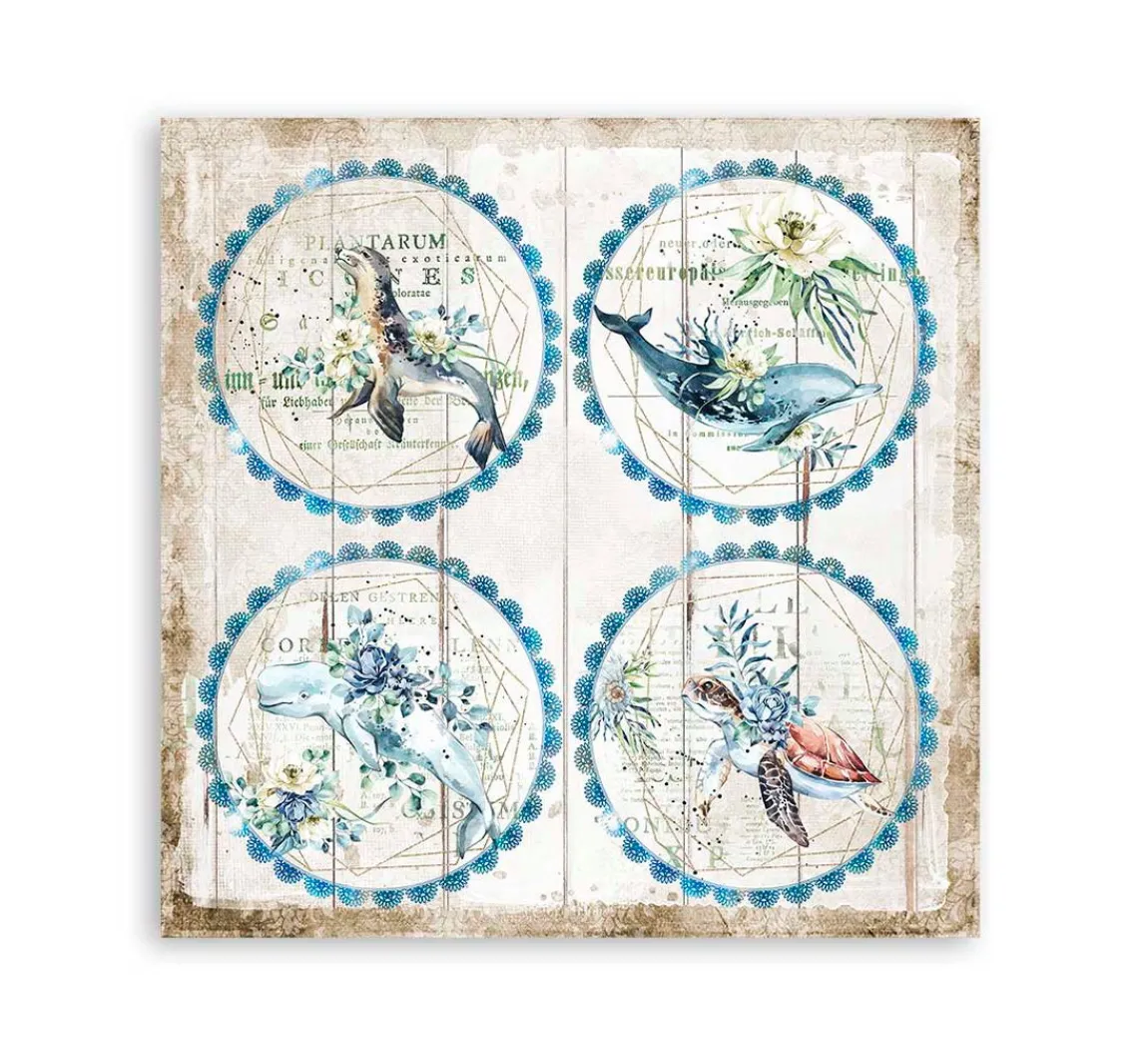 Best Stamperia Scrapbook-Block "Sea Dream"