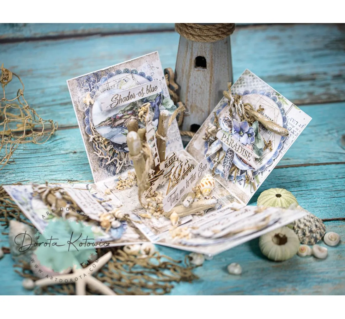 Best Stamperia Scrapbook-Block "Sea Dream"