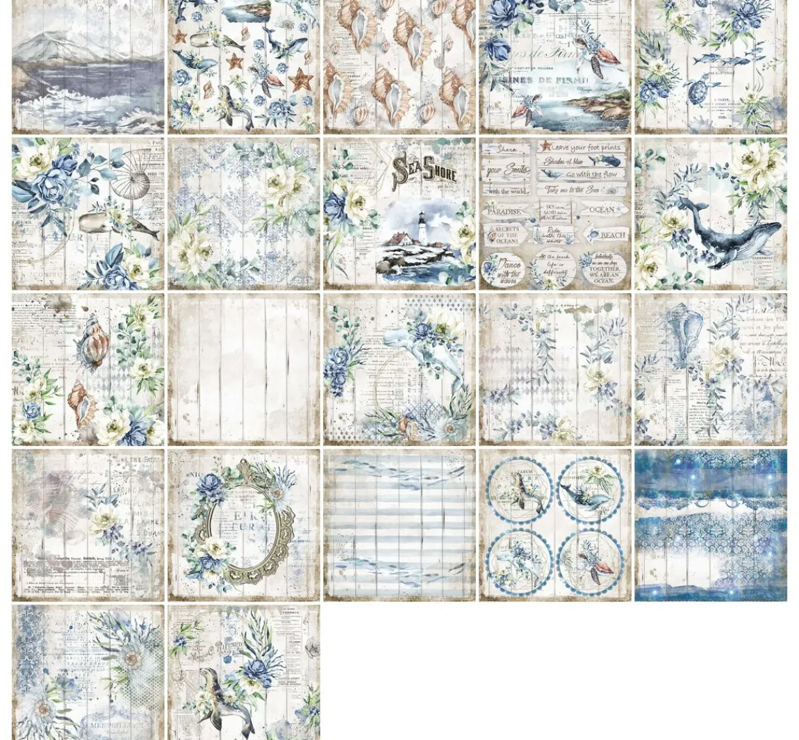 Best Stamperia Scrapbook-Block "Sea Dream"