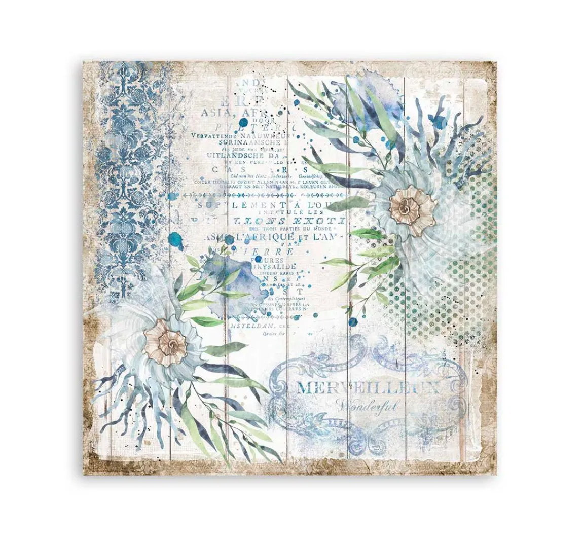 Best Stamperia Scrapbook-Block "Sea Dream"
